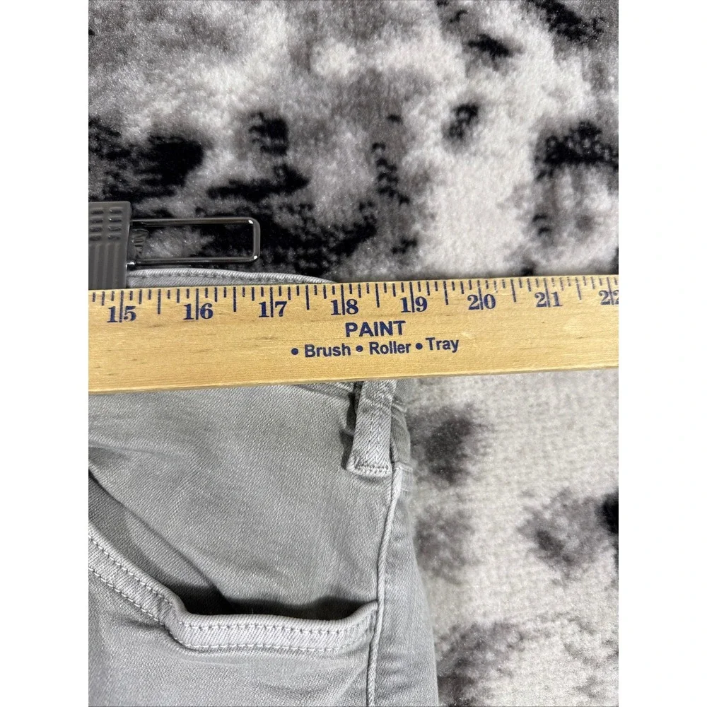 34 Heritage Courage Mid Rise Straight‎ Leg Mens 38x27 Jeans Light Grey